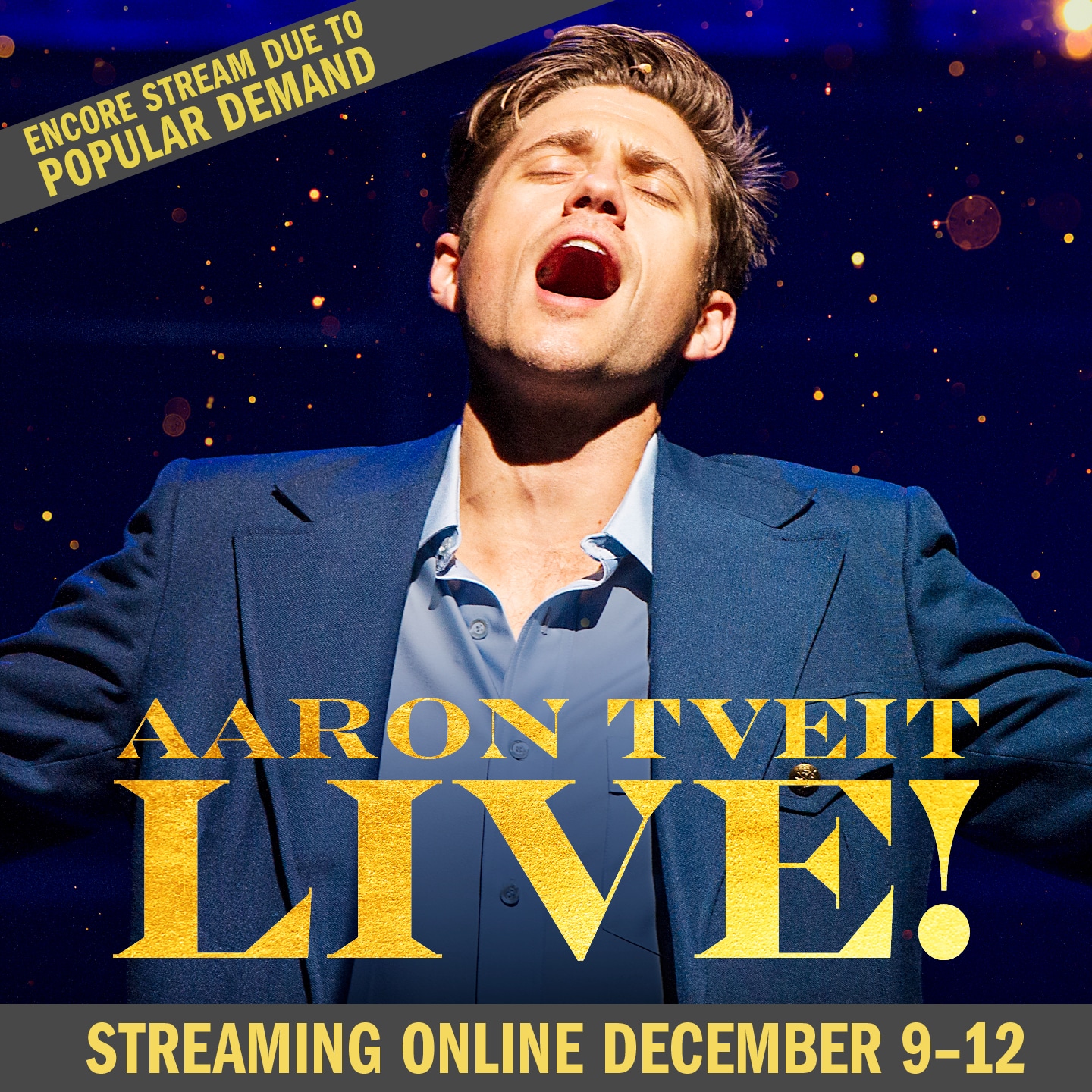 Aaron Tveit Live! Virtual Concert