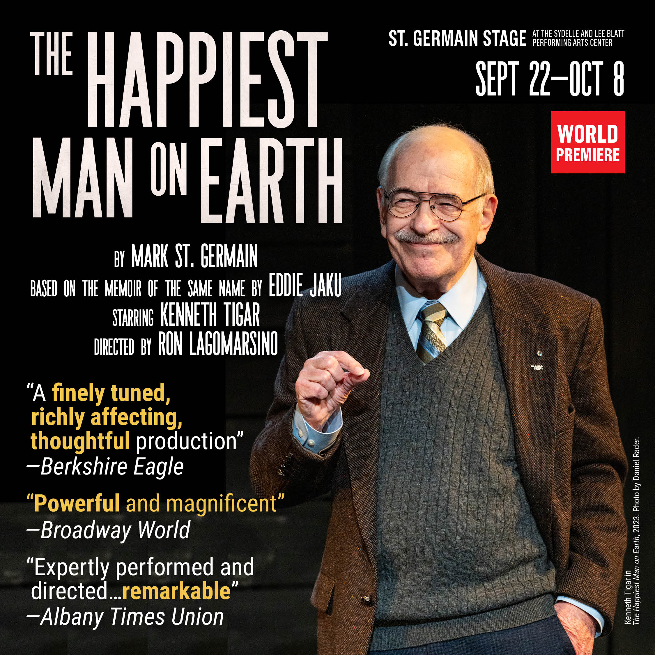 The Happiest Man on Earth - Barrington Stage Company